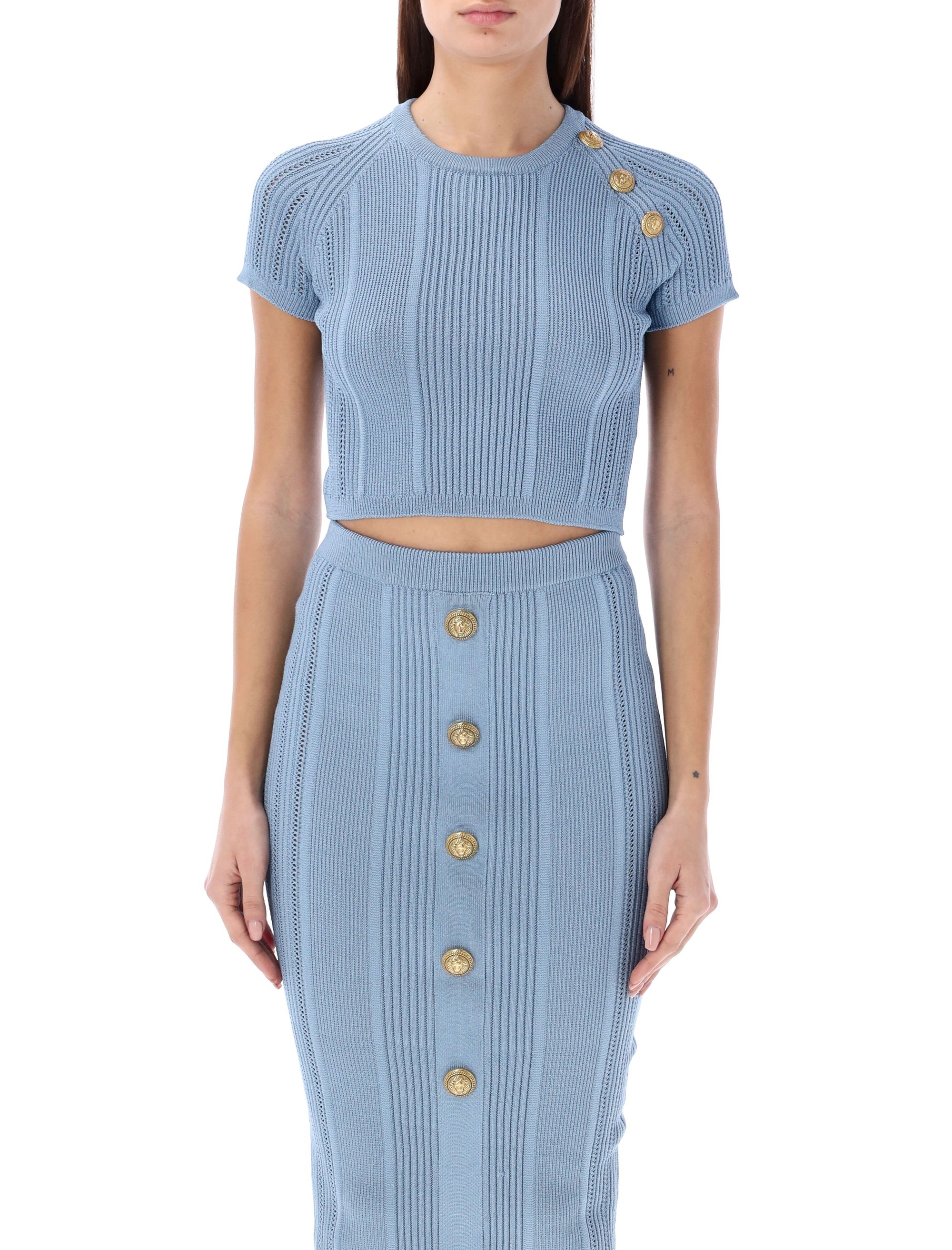Balmain Top CF1AI077KF246DI (Balmain / ニット・セーター・カーディガン ) | Balmain (バルマン)