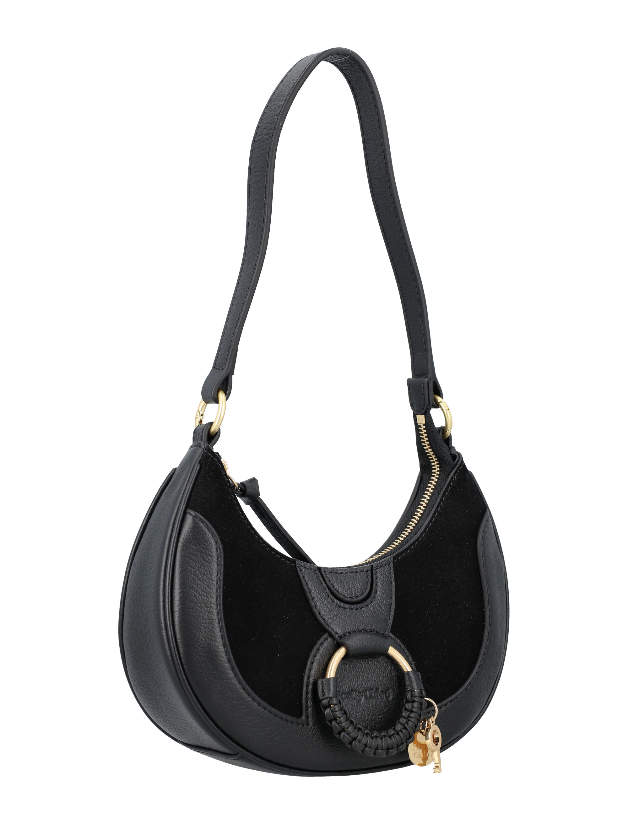 See By Chloé Bags.. Black CHS24USC17417001 (See By Chloé / ハンドバッグ・ショルダーバッグ ) | See By Chloé (シーバイクロエ)(1)
