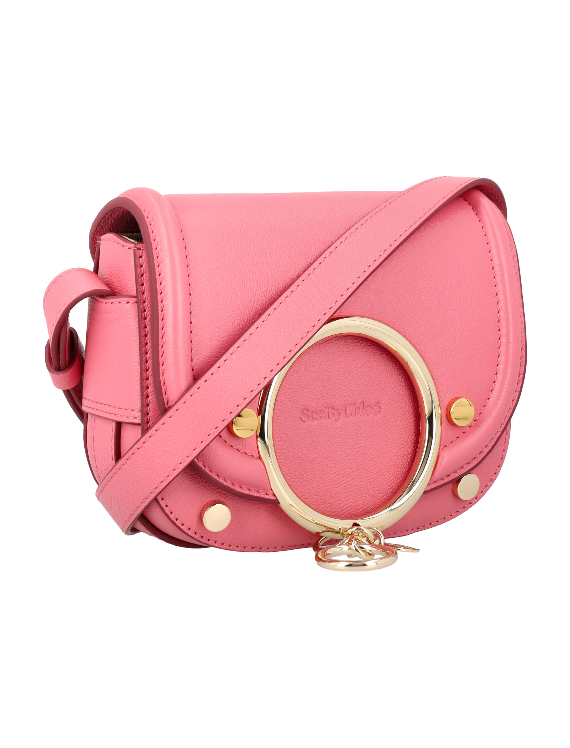 See By Chloé Bags.. Pink CHS24USC19E416O1 (See By Chloé / ハンドバッグ・ショルダーバッグ ) | See By Chloé (シーバイクロエ)(1)