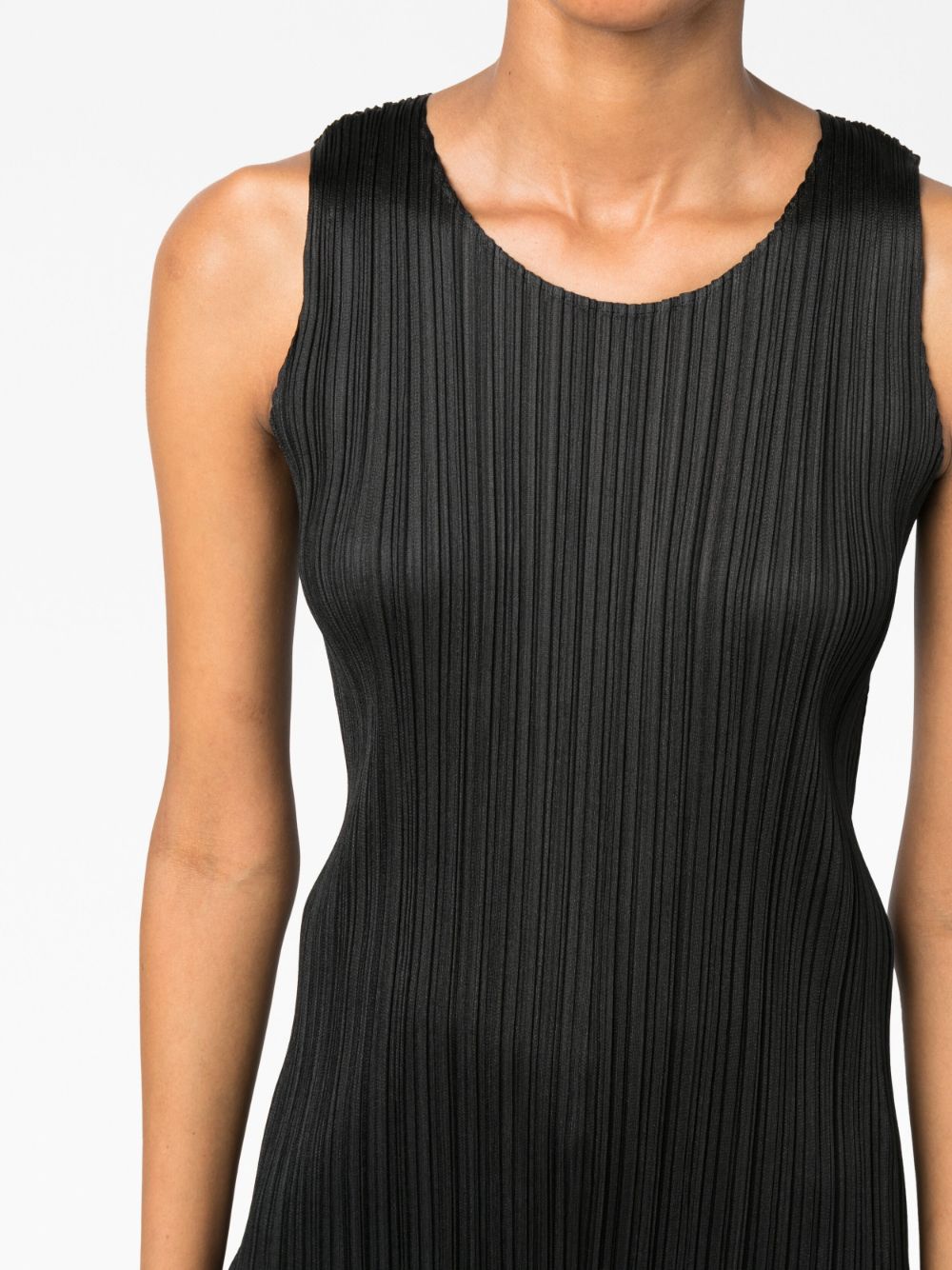 Pleats Please Dresses Black PP37JT10715 (PLEATS PLEASE ISSEY MIYAKE / ワンピース・ドレス・オールインワン ) | PLEATS PLEASE ISSEY MIYAKE (プリーツ プリーズ イッセイ ミヤケ)(1)