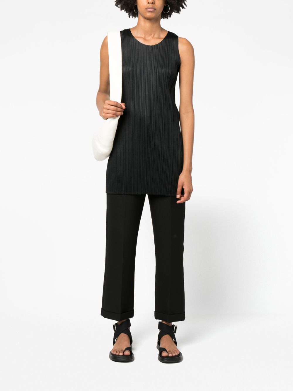 Pleats Please Dresses Black PP37JT10715 (PLEATS PLEASE ISSEY MIYAKE / ワンピース・ドレス・オールインワン ) | PLEATS PLEASE ISSEY MIYAKE (プリーツ プリーズ イッセイ ミヤケ)(2)