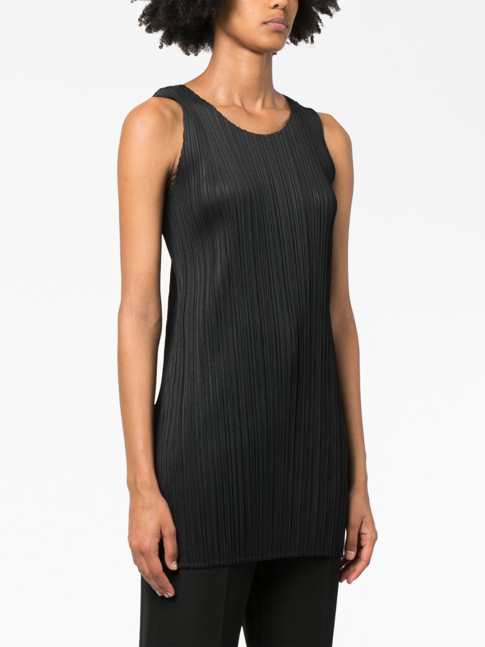 Pleats Please Dresses Black PP37JT10715 (PLEATS PLEASE ISSEY MIYAKE / ワンピース・ドレス・オールインワン ) | PLEATS PLEASE ISSEY MIYAKE (プリーツ プリーズ イッセイ ミヤケ)(3)