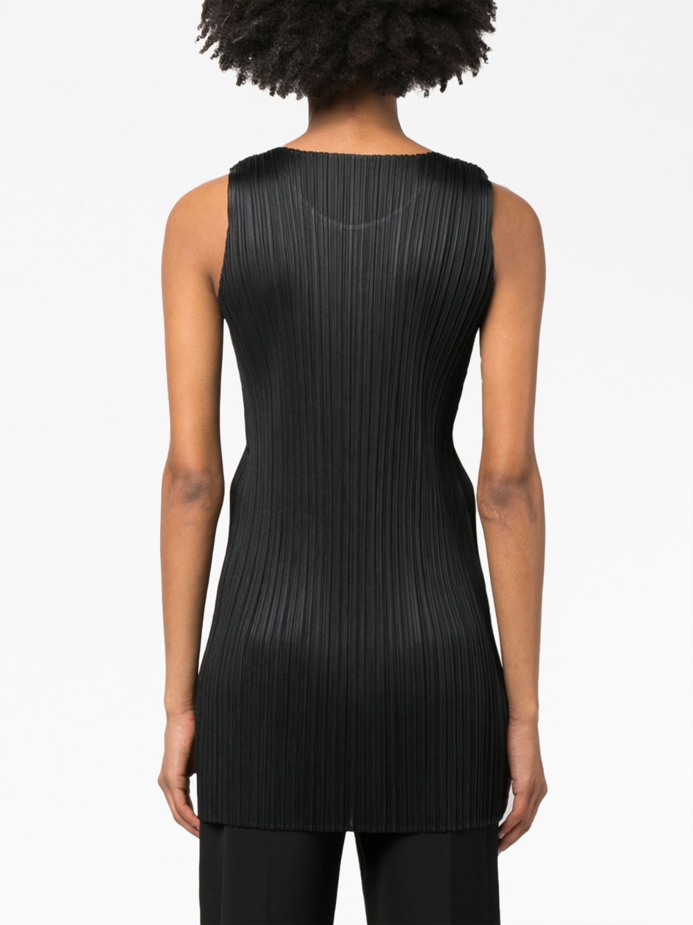 Pleats Please Dresses Black PP37JT10715 (PLEATS PLEASE ISSEY MIYAKE / ワンピース・ドレス・オールインワン ) | PLEATS PLEASE ISSEY MIYAKE (プリーツ プリーズ イッセイ ミヤケ)(4)