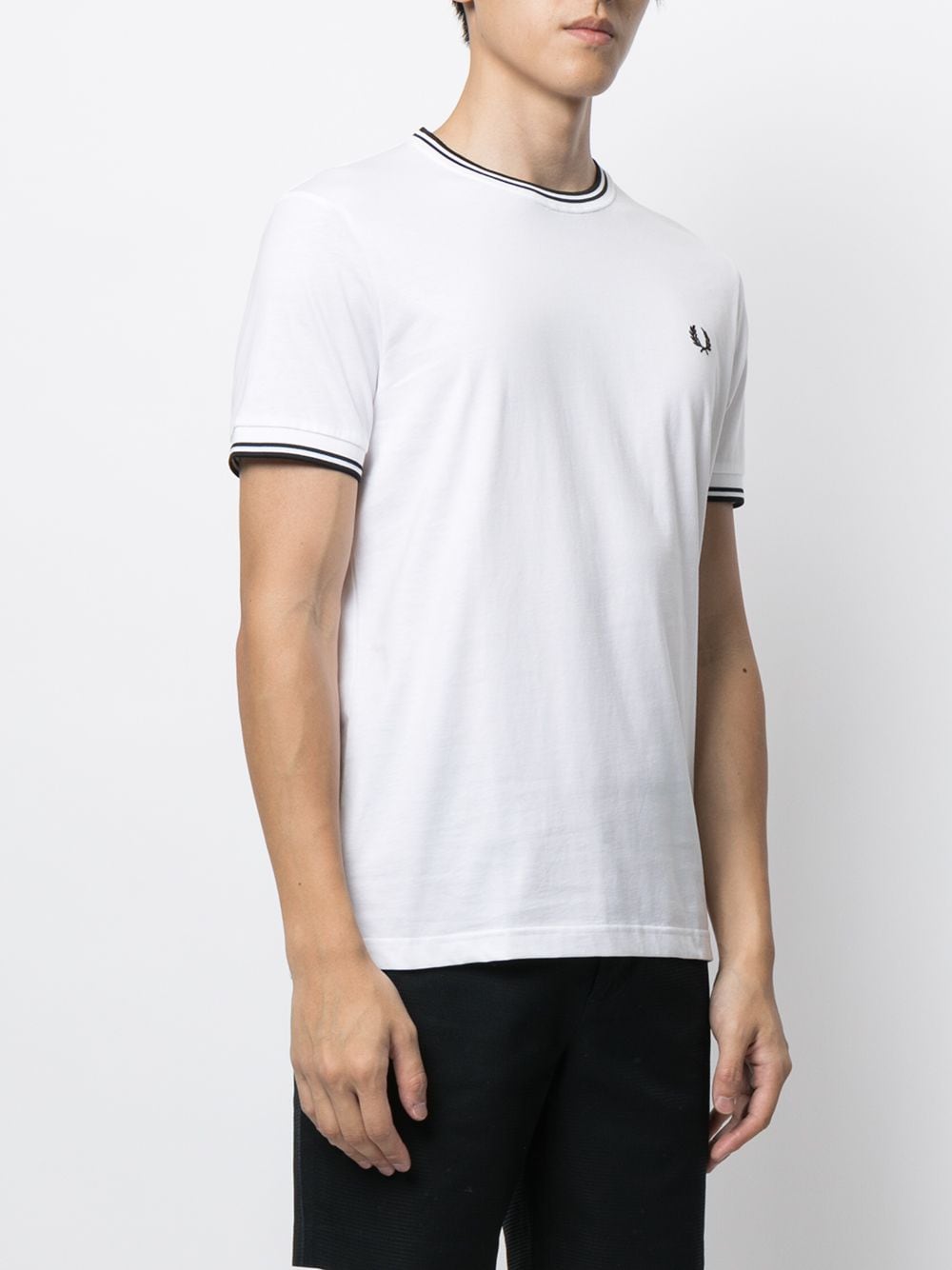 FRED PERRY PRE T-shirts and Polos White M1588100 (FRED PERRY / Tシャツ・カットソー ) | FRED PERRY (フレッドペリー)(2)