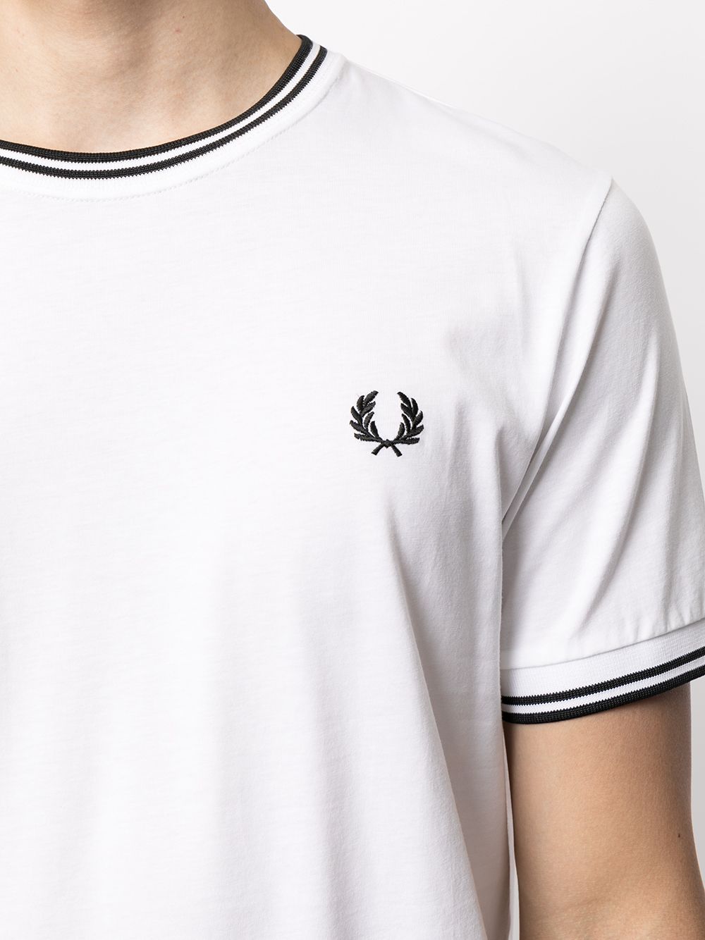 FRED PERRY PRE T-shirts and Polos White M1588100 (FRED PERRY / Tシャツ・カットソー ) | FRED PERRY (フレッドペリー)(4)