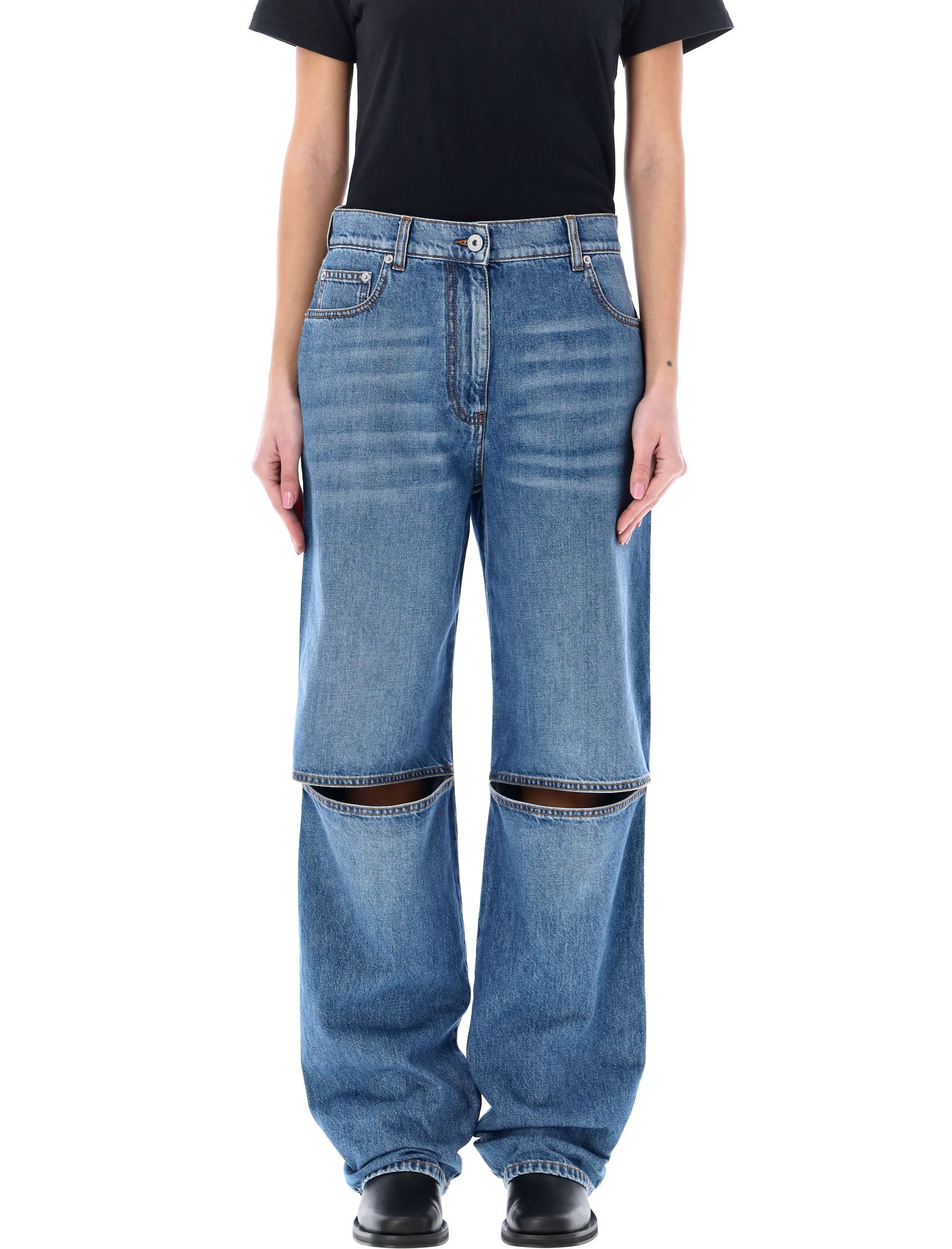 JW ANDERSON Jeans Blue DT0046PG1164804 (JW Anderson / ジーンズ ) | JW Anderson (ジェイダブリュー アンダーソン)
