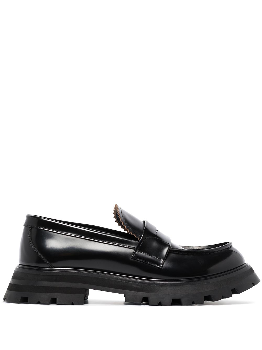 Alexander McQueen Flat shoes Black 666328WHZ801000 (Alexander McQUEEN / ローファー ) | Alexander McQUEEN (アレキサンダー・マックイーン)(5)