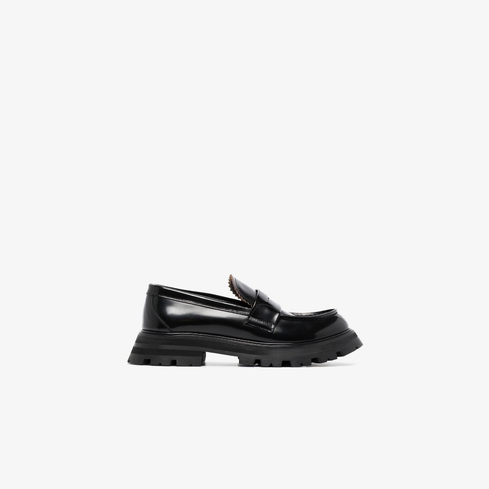 Alexander McQueen Flat shoes Black 666328WHZ801000 (Alexander McQUEEN / ローファー ) | Alexander McQUEEN (アレキサンダー・マックイーン)(8)