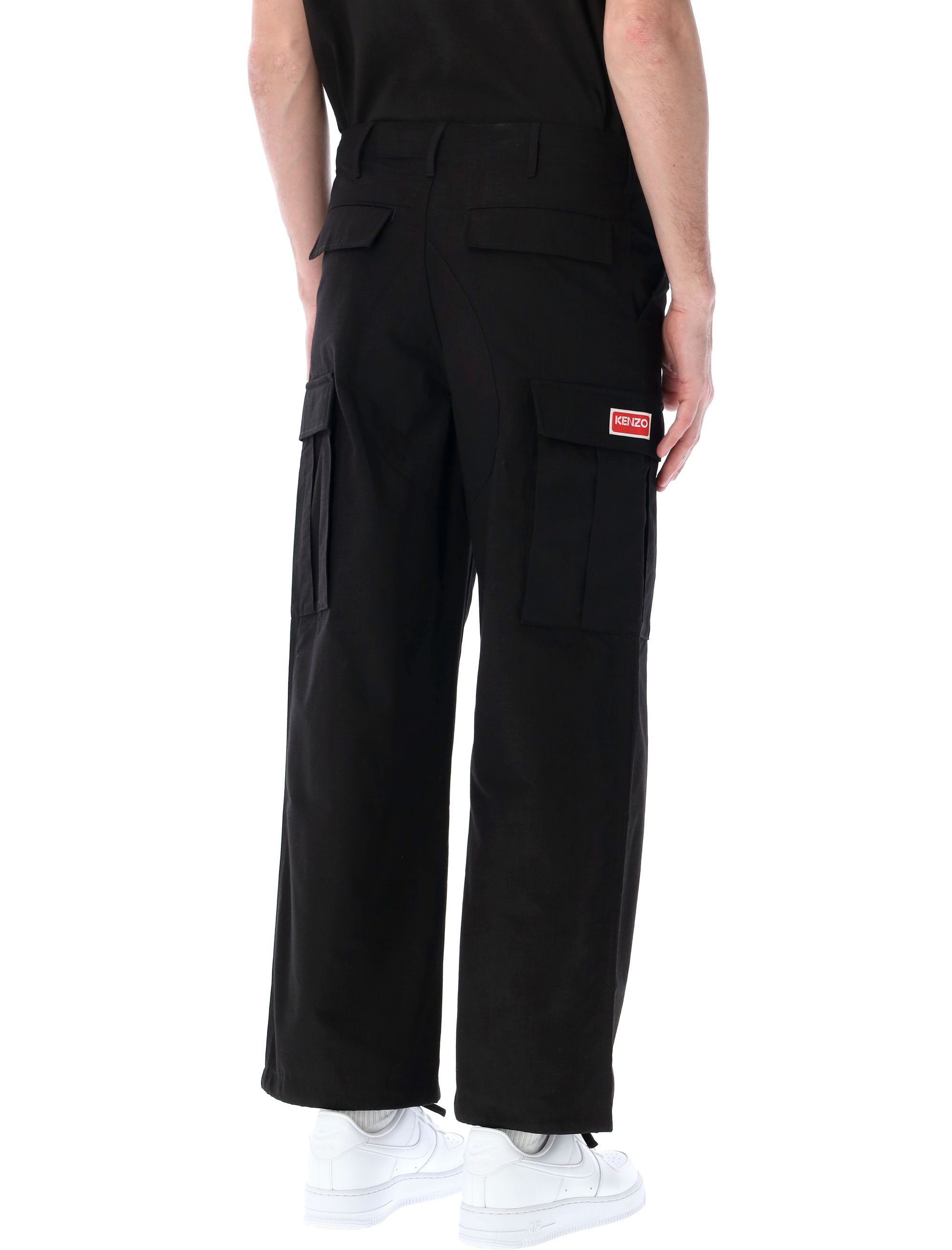 Kenzo Trousers Black FE55PA2429DL99 (KENZO / パンツ ) | KENZO (ケンゾー)(1)
