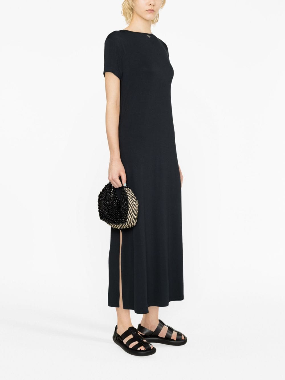 Emporio Armani Dresses Black 2627353R31400020 (EMPORIO ARMANI / ワンピース・ドレス・オールインワン ) | EMPORIO ARMANI (エンポリオ アルマーニ)(1)