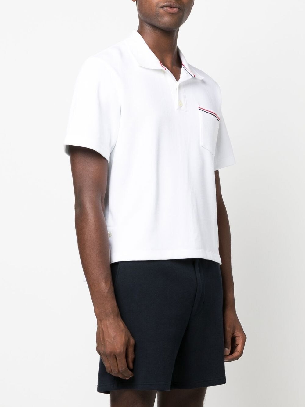 Thom Browne T-shirts and Polos White MJP171AJ0029100 (Thom Browne / ポロシャツ ) | Thom Browne (トム・ブラウン)(1)