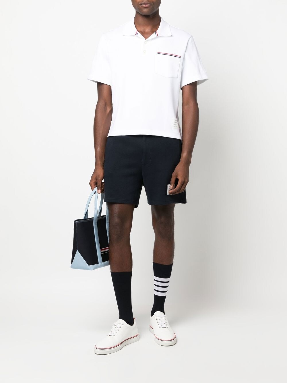 Thom Browne T-shirts and Polos White MJP171AJ0029100 (Thom Browne / ポロシャツ ) | Thom Browne (トム・ブラウン)(3)