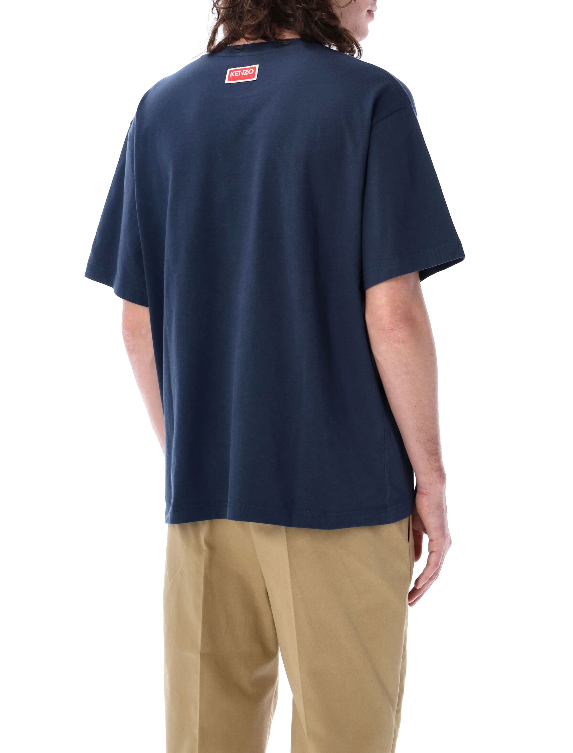 Kenzo T-shirts and Polos Blue FE58TS0064SG77 (KENZO / Tシャツ・カットソー ) | KENZO (ケンゾー)(1)