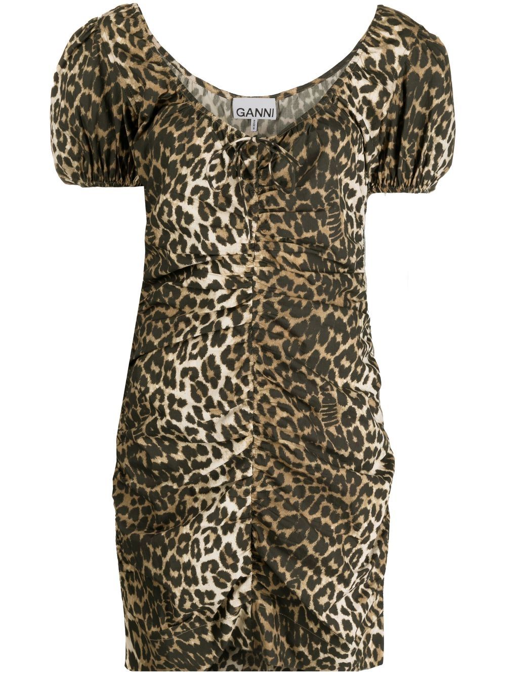 GANNI Dresses Brown F7722365 (GANNI / ワンピース・ドレス・オールインワン ) | GANNI (ガニー)