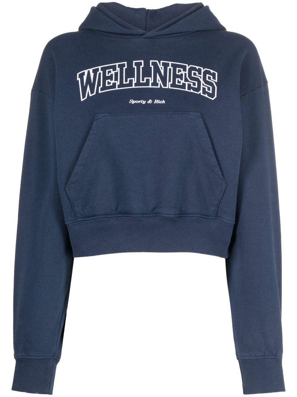 SPORTY & RICH Sweaters Blue HC851NANAVYWHITE (Sporty & Rich / スウェット・フーディー ) | Sporty & Rich (スポーティアンドリッチ)