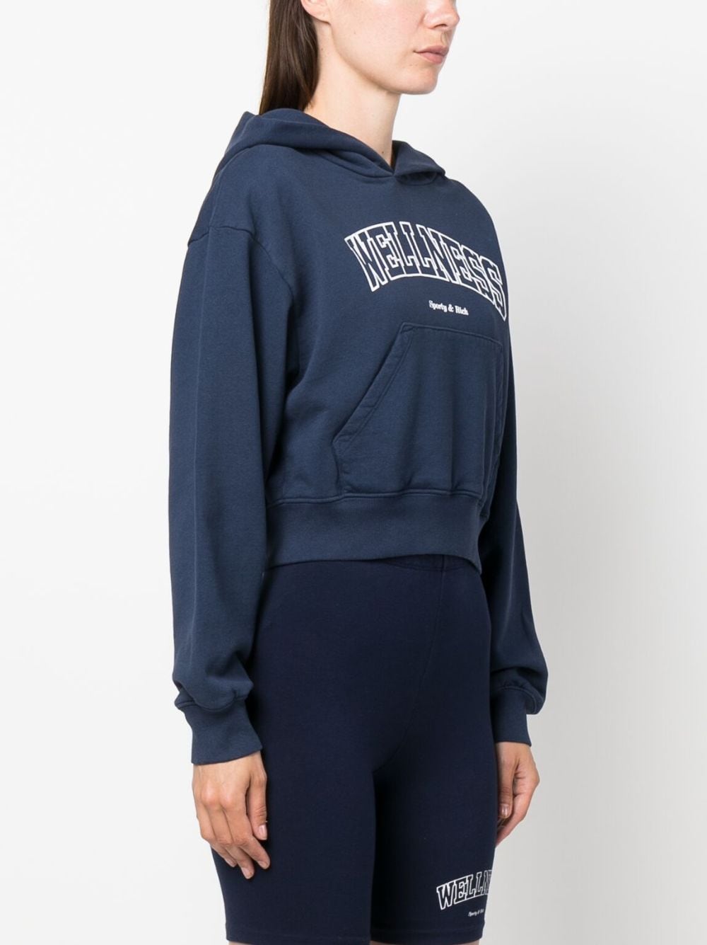 SPORTY & RICH Sweaters Blue HC851NANAVYWHITE (Sporty & Rich / スウェット・フーディー ) | Sporty & Rich (スポーティアンドリッチ)(1)