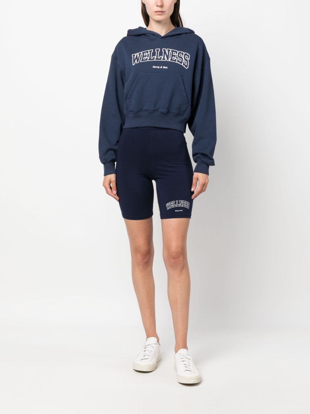 SPORTY & RICH Sweaters Blue HC851NANAVYWHITE (Sporty & Rich / スウェット・フーディー ) | Sporty & Rich (スポーティアンドリッチ)(3)