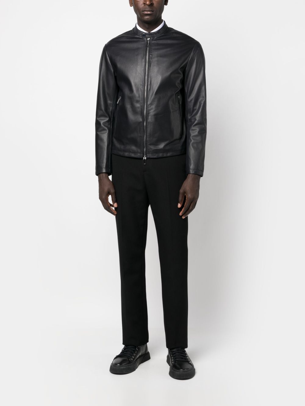 Emporio Armani Jackets D41R74D1P7C920 (EMPORIO ARMANI / レザー&ファージャケット・コート ) | EMPORIO ARMANI (エンポリオ アルマーニ)(3)