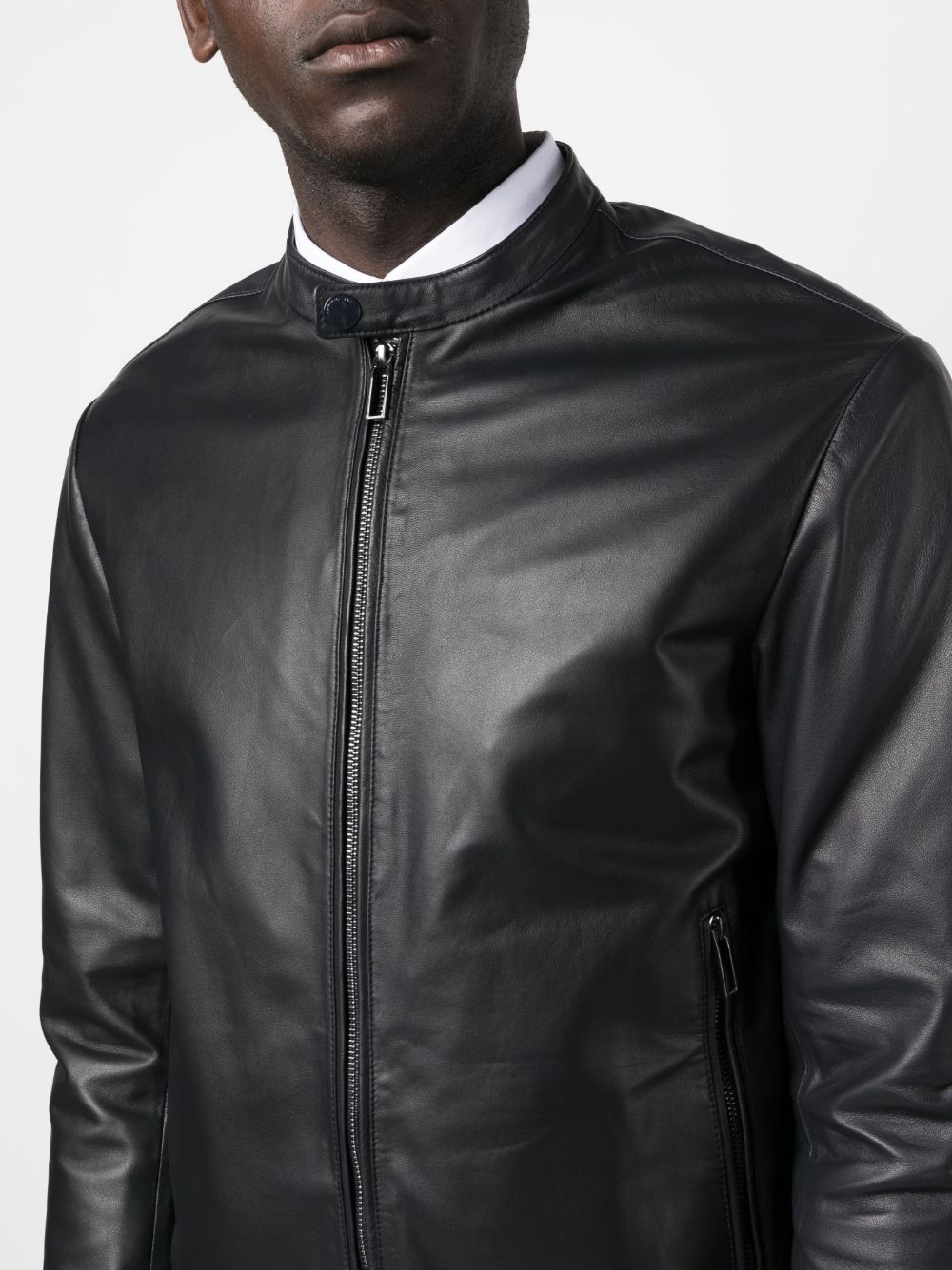 Emporio Armani Jackets D41R74D1P7C920 (EMPORIO ARMANI / レザー&ファージャケット・コート ) | EMPORIO ARMANI (エンポリオ アルマーニ)(4)