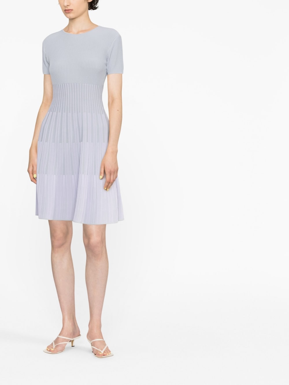 Emporio Armani Dresses Clear Blue 3R2AT42M02Z0711 (EMPORIO ARMANI / ワンピース・ドレス・オールインワン ) | EMPORIO ARMANI (エンポリオ アルマーニ)(3)