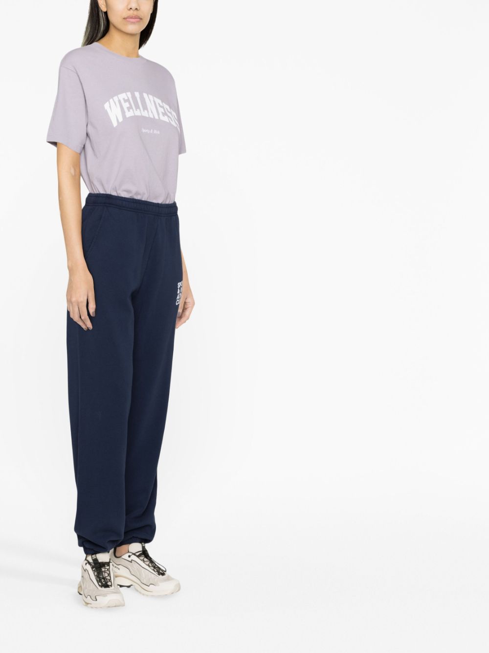 SPORTY & RICH T-shirts and Polos Lilac TS835LILILACWHITE (Sporty & Rich / Tシャツ・カットソー ) | Sporty & Rich (スポーティアンドリッチ)(2)