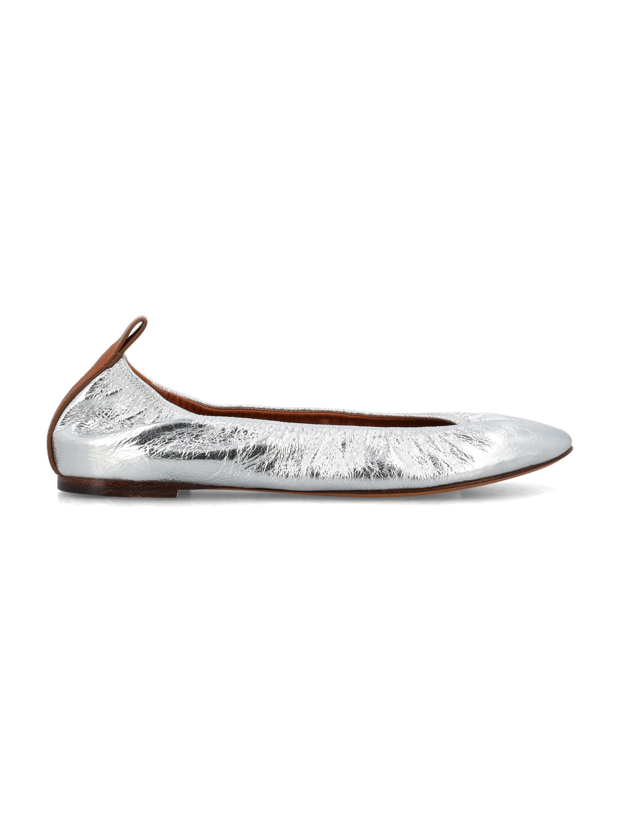 Lanvin Flat shoes Silver FWBAMB02METAM2 (LANVIN / レースアップ ) | LANVIN (ランバン)