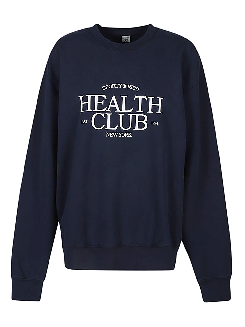 SPORTY & RICH Sweaters Blue CR841NANAVYWHITE (Sporty & Rich / スウェット・フーディー ) | Sporty & Rich (スポーティアンドリッチ)
