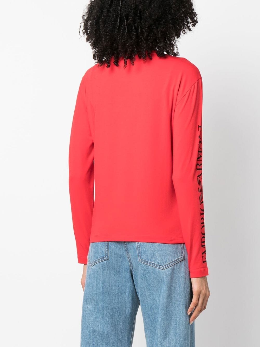 EMPORIO ARMANI CAPSULE PRE T-shirts and Polos Pink 3R2T8H2J07Z0334 (EMPORIO ARMANI / Tシャツ・カットソー ) | EMPORIO ARMANI (エンポリオ アルマーニ)(4)