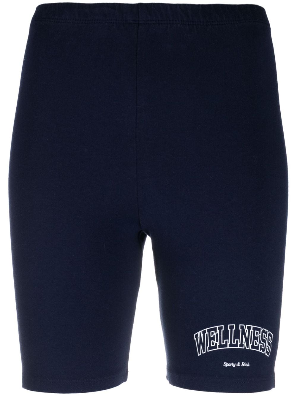 SPORTY & RICH Shorts Blue SH851NANAVYWHITE (Sporty & Rich / ショートパンツ ) | Sporty & Rich (スポーティアンドリッチ)