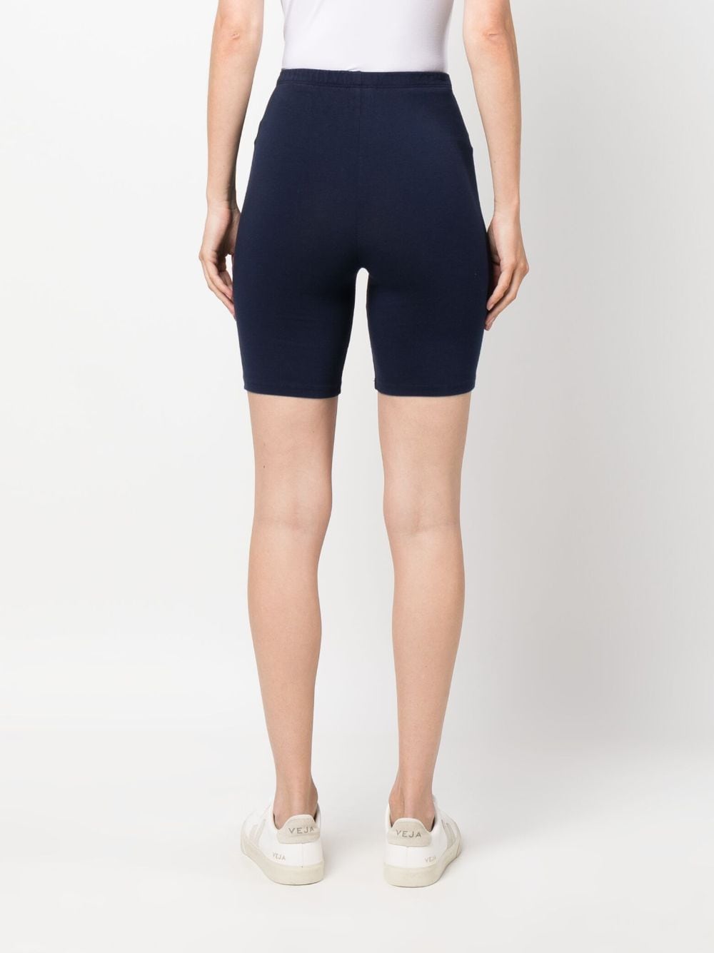 SPORTY & RICH Shorts Blue SH851NANAVYWHITE (Sporty & Rich / ショートパンツ ) | Sporty & Rich (スポーティアンドリッチ)(2)