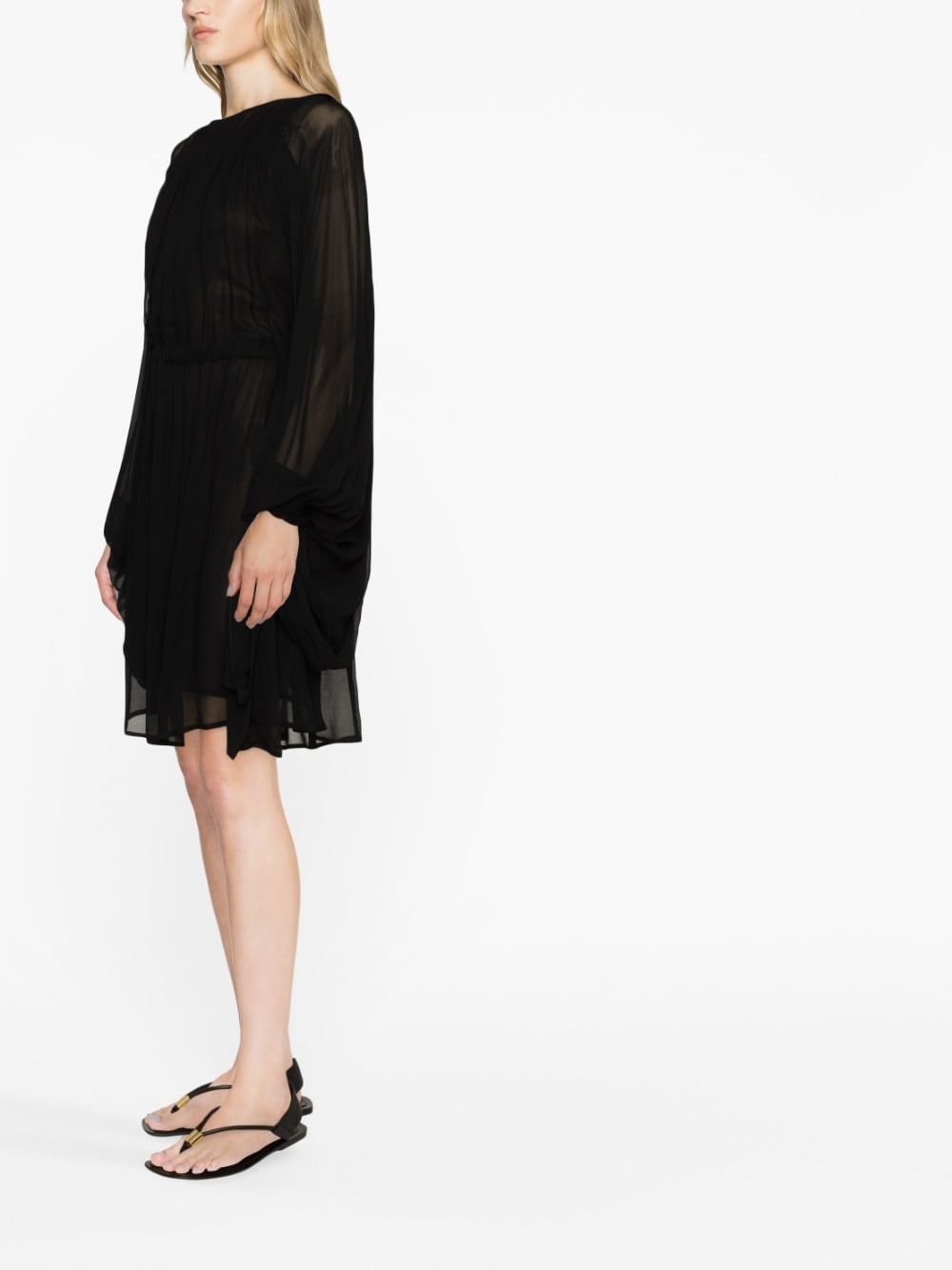 Emporio Armani Dresses Black 3R2A672NP1Z0999 (EMPORIO ARMANI / ワンピース・ドレス・オールインワン ) | EMPORIO ARMANI (エンポリオ アルマーニ)(2)