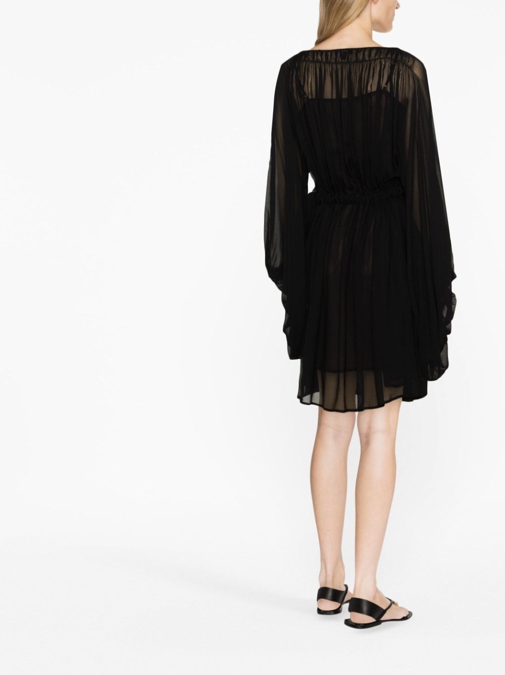 Emporio Armani Dresses Black 3R2A672NP1Z0999 (EMPORIO ARMANI / ワンピース・ドレス・オールインワン ) | EMPORIO ARMANI (エンポリオ アルマーニ)(3)