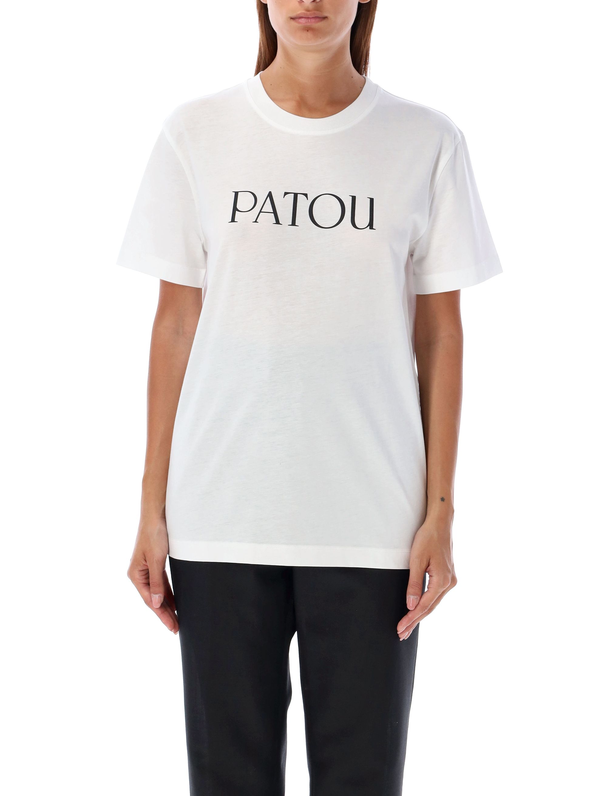 Tシャツ・カットソー PATOU Woman T-Shirt White JE0299999 001W PATOU T-shirts and Polos White (Patou/Tシャツ・カットソー