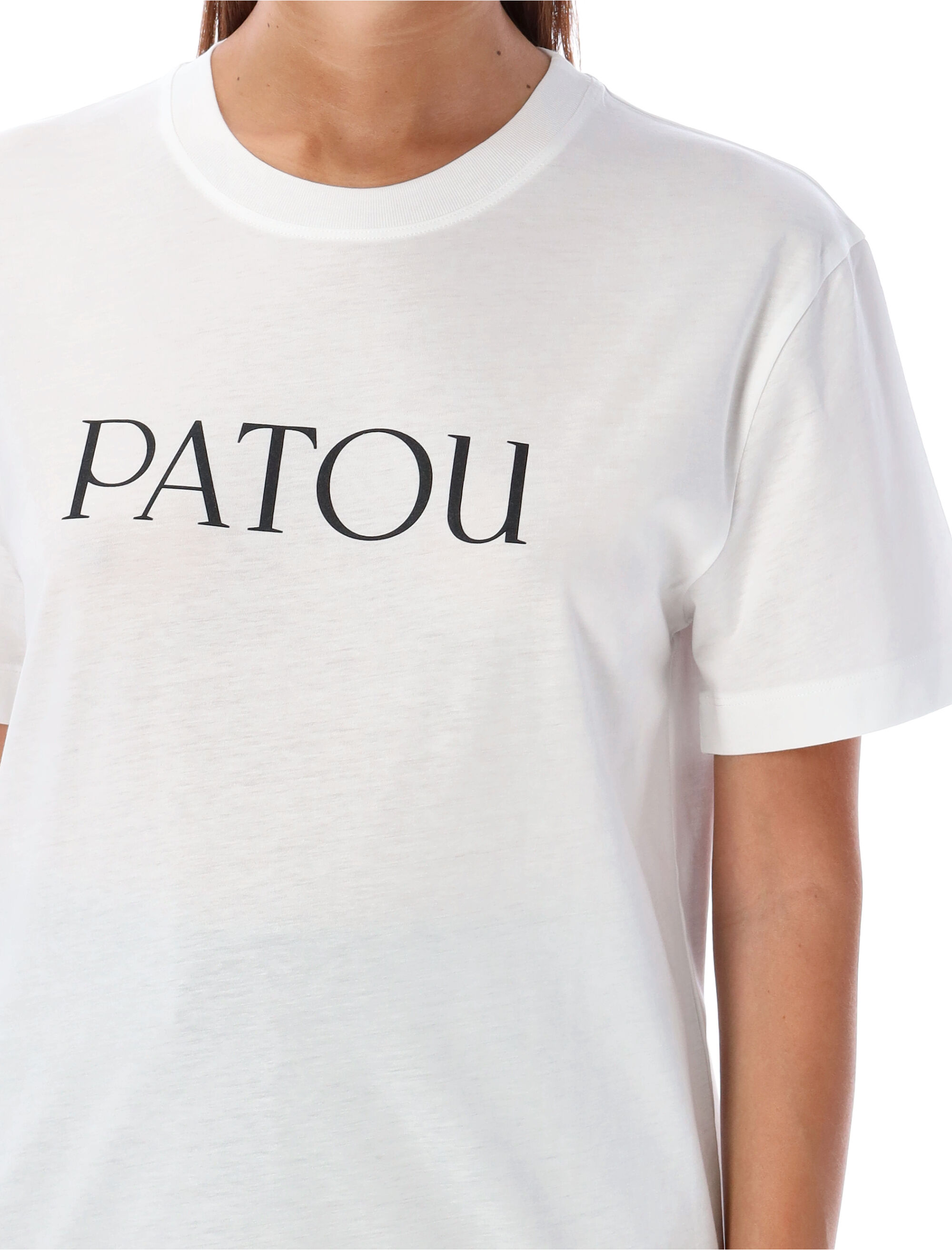 Tシャツ・カットソー PATOU Woman T-Shirt White JE0299999 001W Amazon.co.jp: [PATOU] [パトゥ]Tシャツ JERSEY ホワイト S