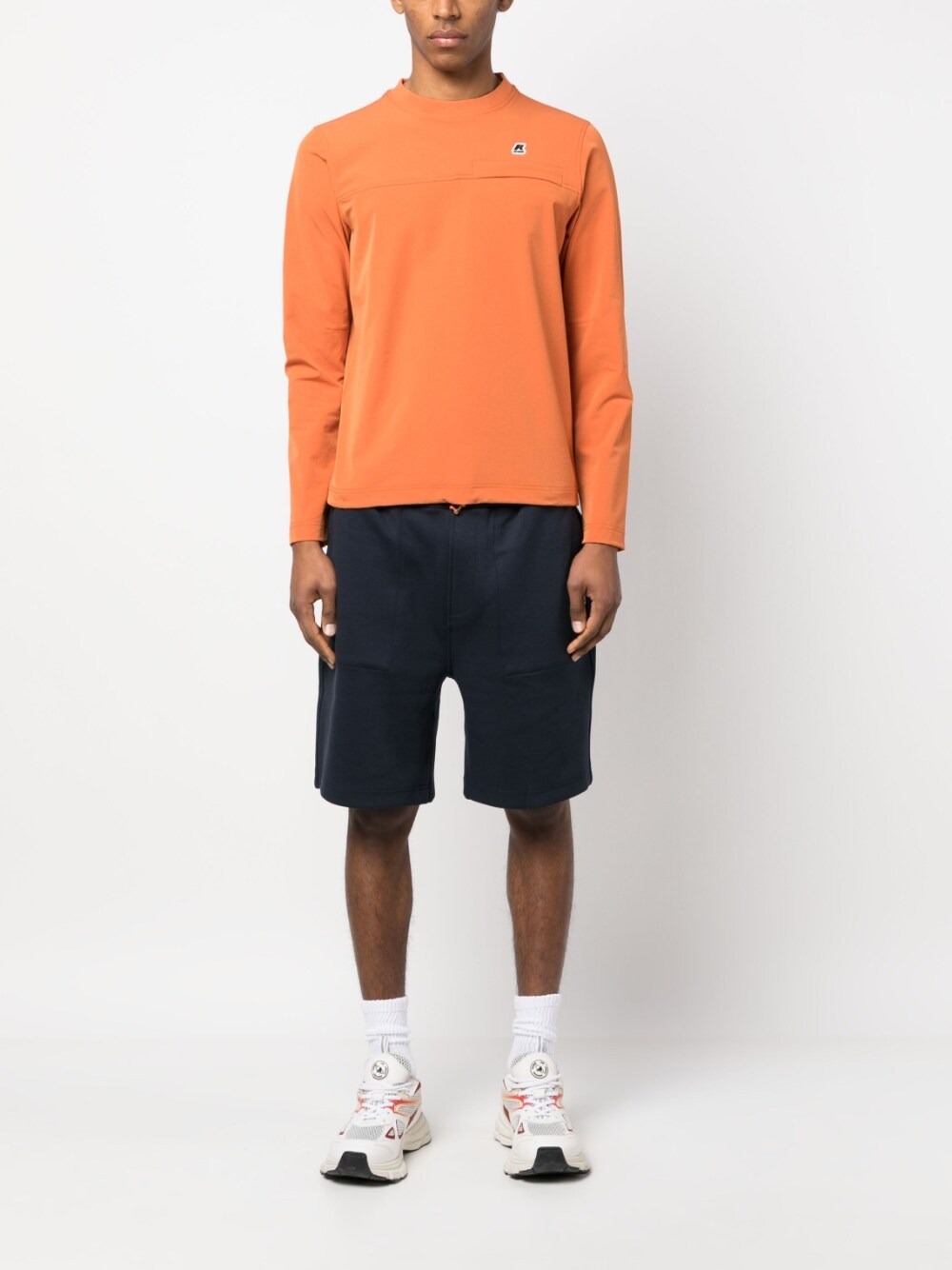 K-Way Sweaters Orange K81248WIMPERTYWD7 (K-WAY / スウェット・フーディー ) | K-WAY (ケーウェイ)(2)