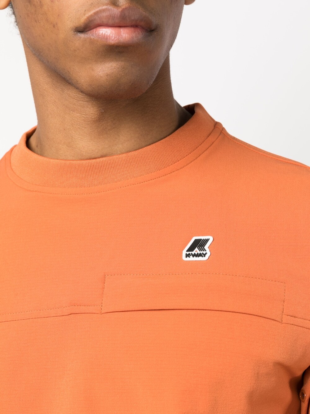 K-Way Sweaters Orange K81248WIMPERTYWD7 (K-WAY / スウェット・フーディー ) | K-WAY (ケーウェイ)(4)