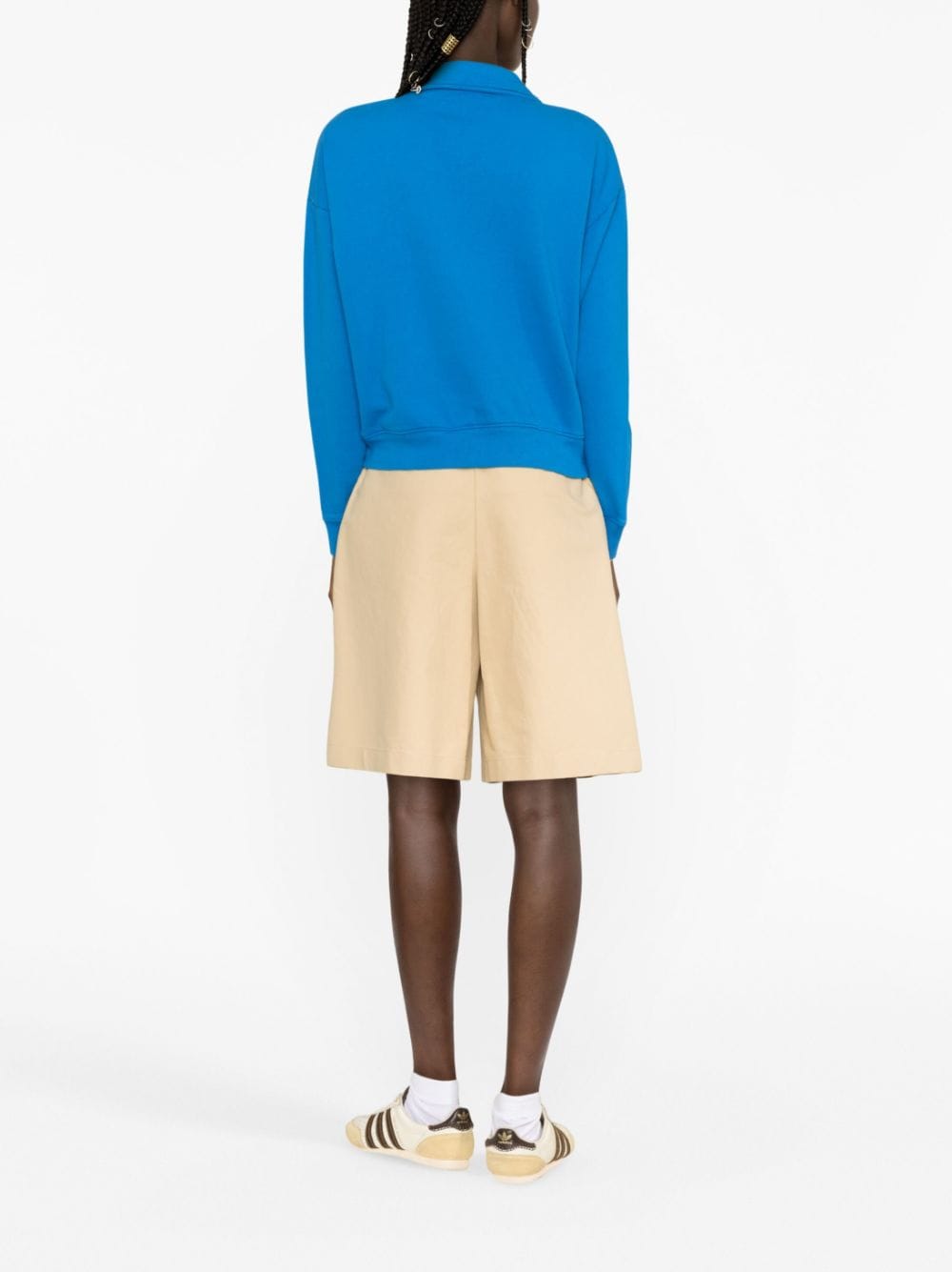 SPORTY & RICH T-shirts and Polos Blue PO851RBROYALBLUEWHITE (Sporty & Rich / ポロシャツ ) | Sporty & Rich (スポーティアンドリッチ)(3)