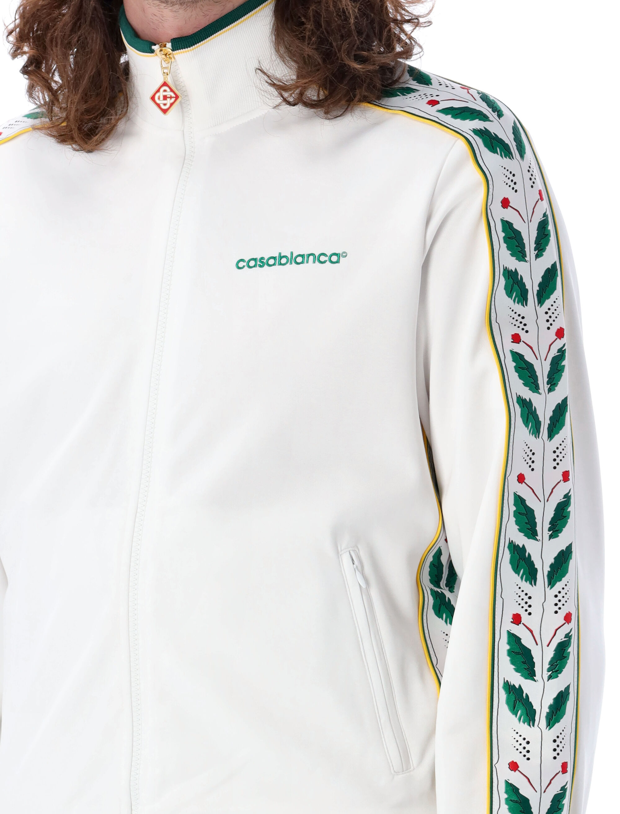 Casablanca Clothing.... White MS24JTP22101TWHITE (Casablanca / カジュアルジャケット ) | Casablanca (カサブランカ)(2)