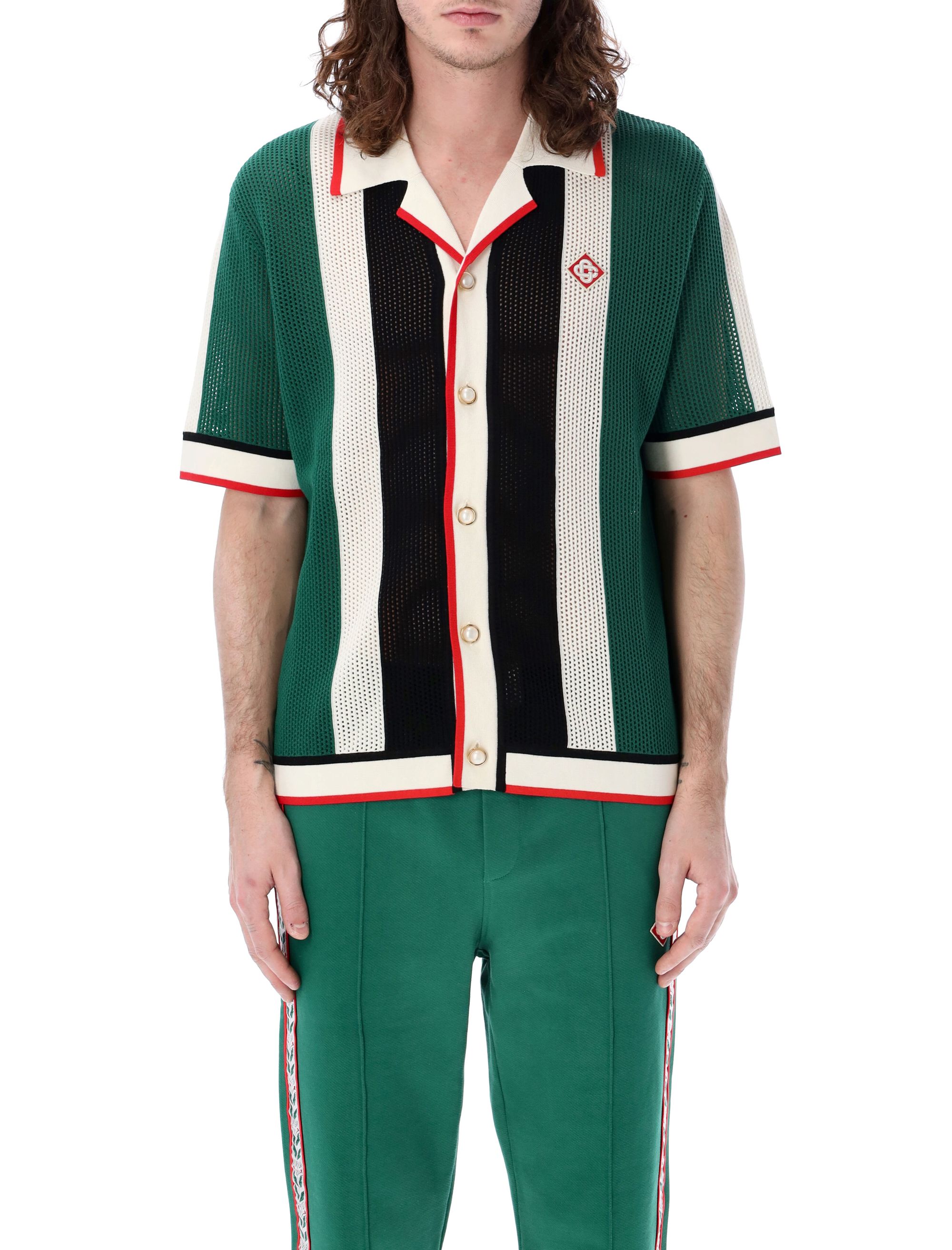 Casablanca Sweaters MS24KW65201CGWS (Casablanca / ニット・セーター・カーディガン ) | Casablanca (カサブランカ)