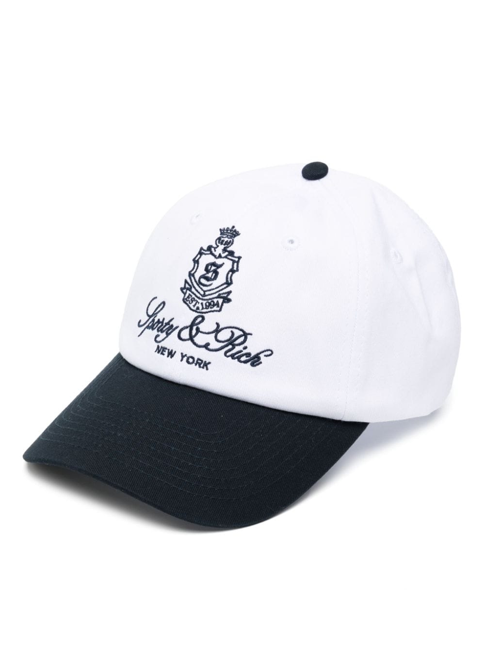 SPORTY & RICH Hats White AC854WHWHITENAVY (Sporty & Rich / 帽子 ) | Sporty & Rich (スポーティアンドリッチ)