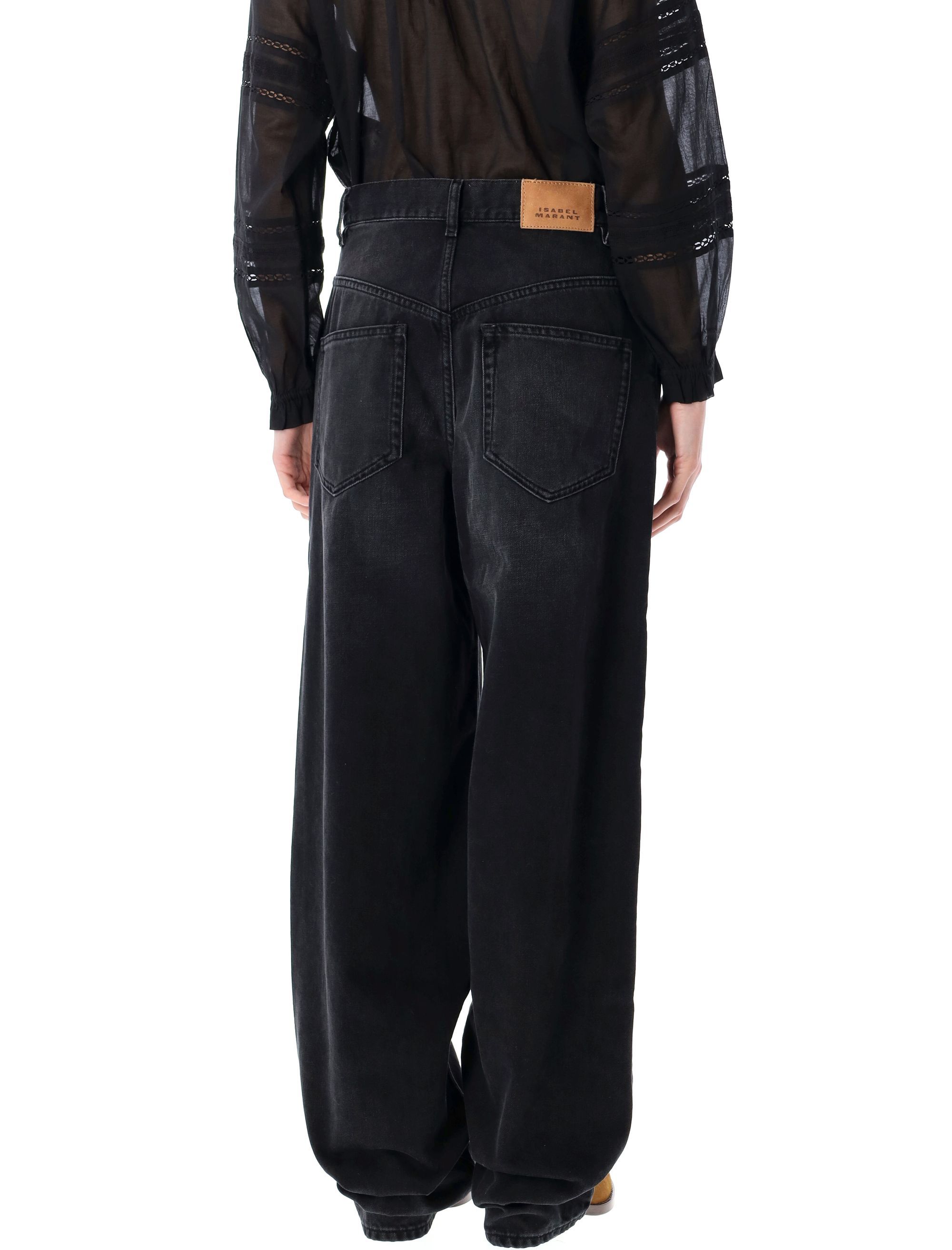 デニム・ジーパン ISABEL MARANT ETOILE JEANS (PA0273FAB1H04I) JOANNY PANTS Woman blue | ISABEL MARANT Official online store