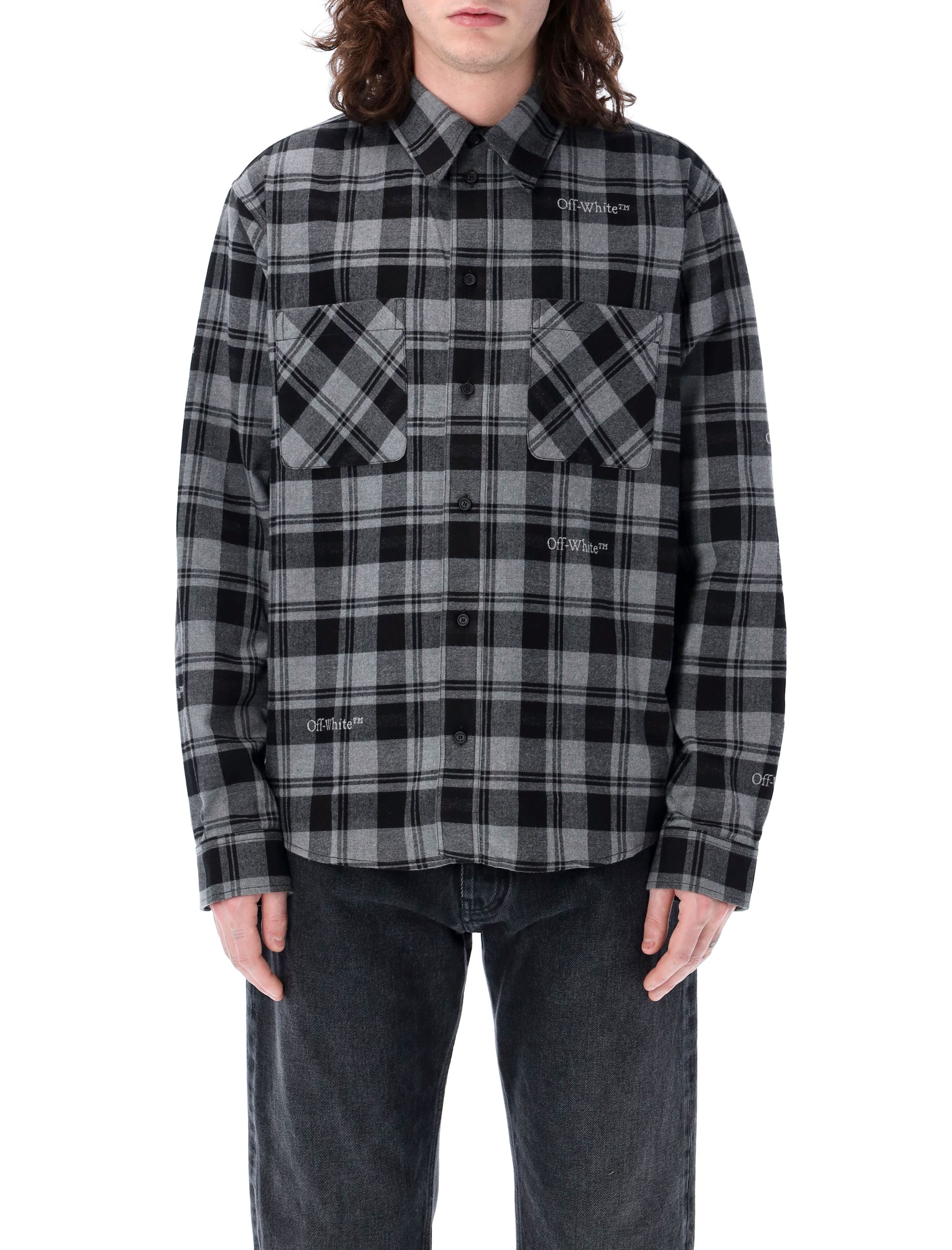 Off-White T-shirts and Polos OMGE030C99FAB0010800 (Off-White / Tシャツ・カットソー ) | Off-White (オフホワイト)