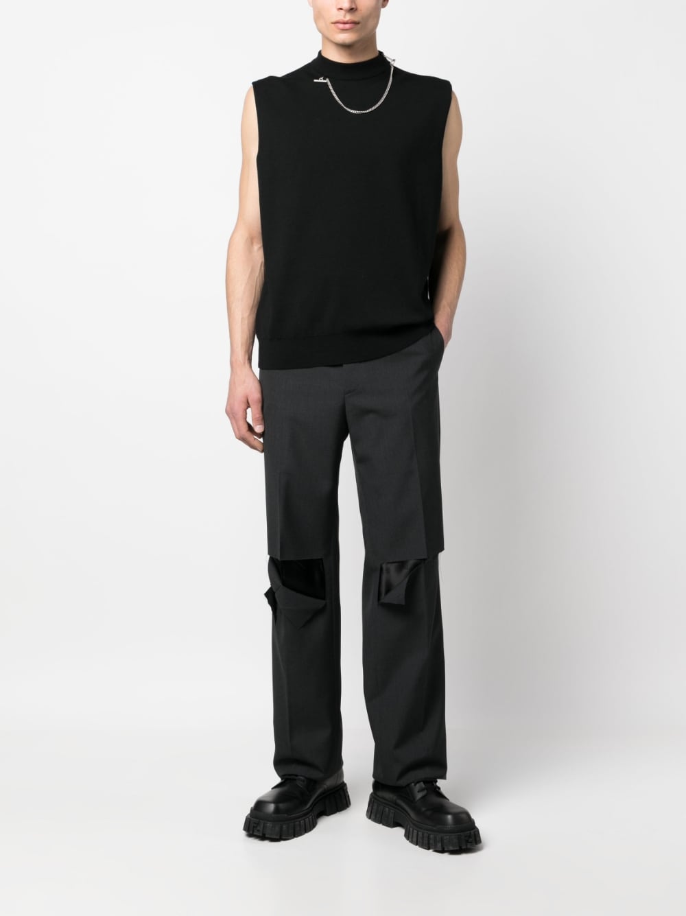 Givenchy Trousers Grey BM516F13MP067 (GIVENCHY / パンツ ) | GIVENCHY (ジバンシィ)(4)