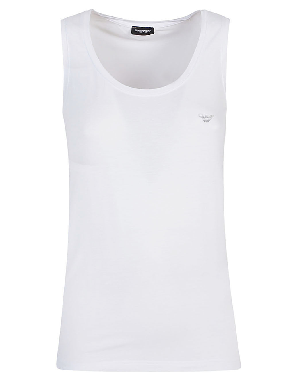 Emporio Armani Top White 1633193R22400010 (EMPORIO ARMANI / タンクトップ・キャミソール ) | EMPORIO ARMANI (エンポリオ アルマーニ)