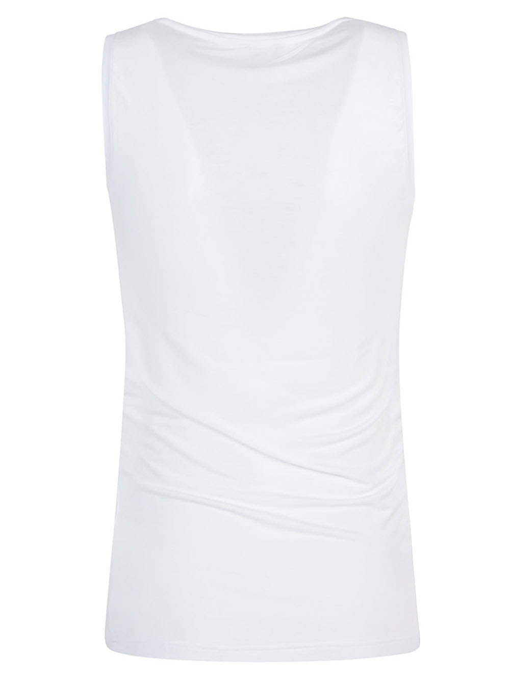 Emporio Armani Top White 1633193R22400010 (EMPORIO ARMANI / タンクトップ・キャミソール ) | EMPORIO ARMANI (エンポリオ アルマーニ)(1)