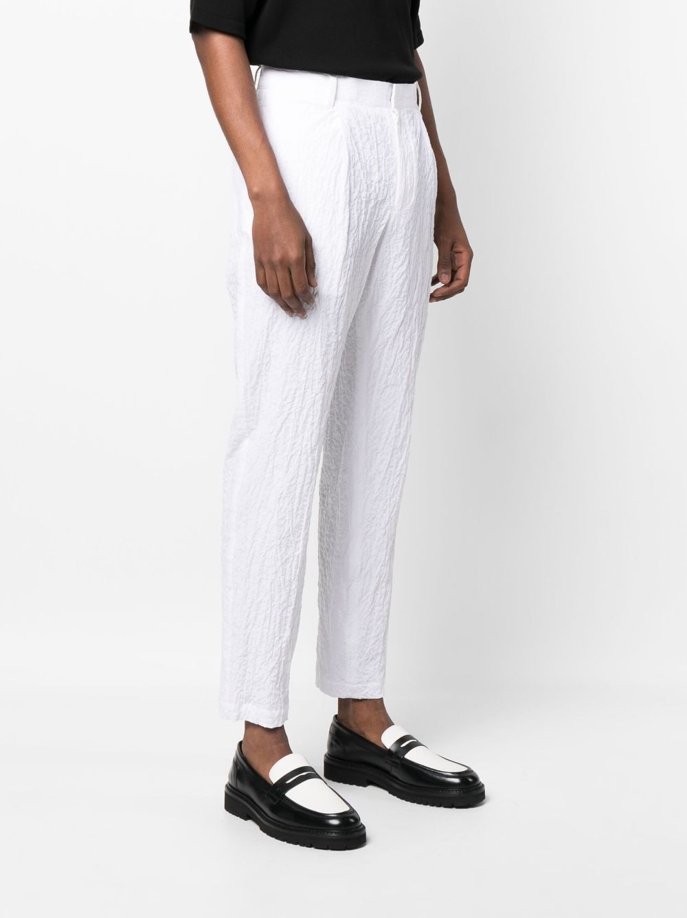 Emporio Armani Trousers White D41P31D1458100 (EMPORIO ARMANI / パンツ ) | EMPORIO ARMANI (エンポリオ アルマーニ)(4)