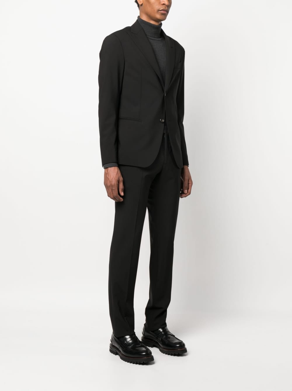 Emporio Armani Suit Black D41VC901506999 (EMPORIO ARMANI / スーツ ) | EMPORIO ARMANI (エンポリオ アルマーニ)(1)