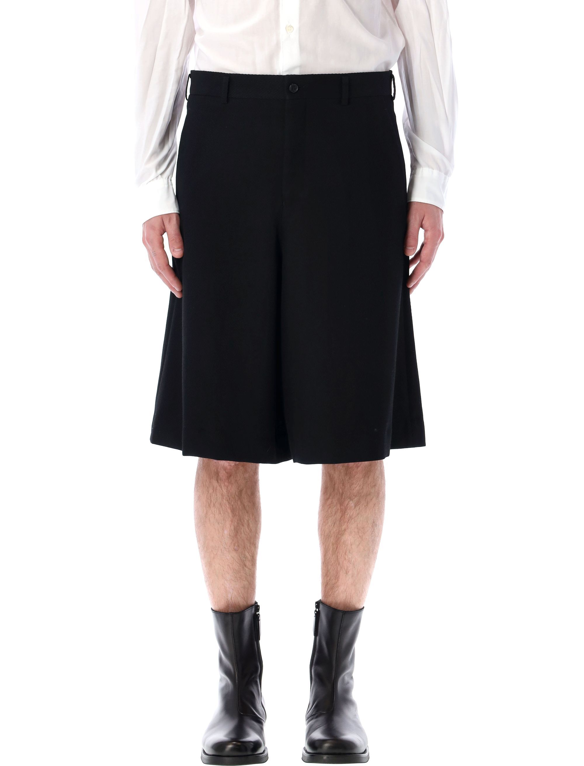 Comme des Garcons Homme Plus Shorts Black PMP0230511 (Comme Des Garçons Homme Plus / ショートパンツ ) | Comme Des Garçons Homme Plus (コムデギャルソン オムプリュス)