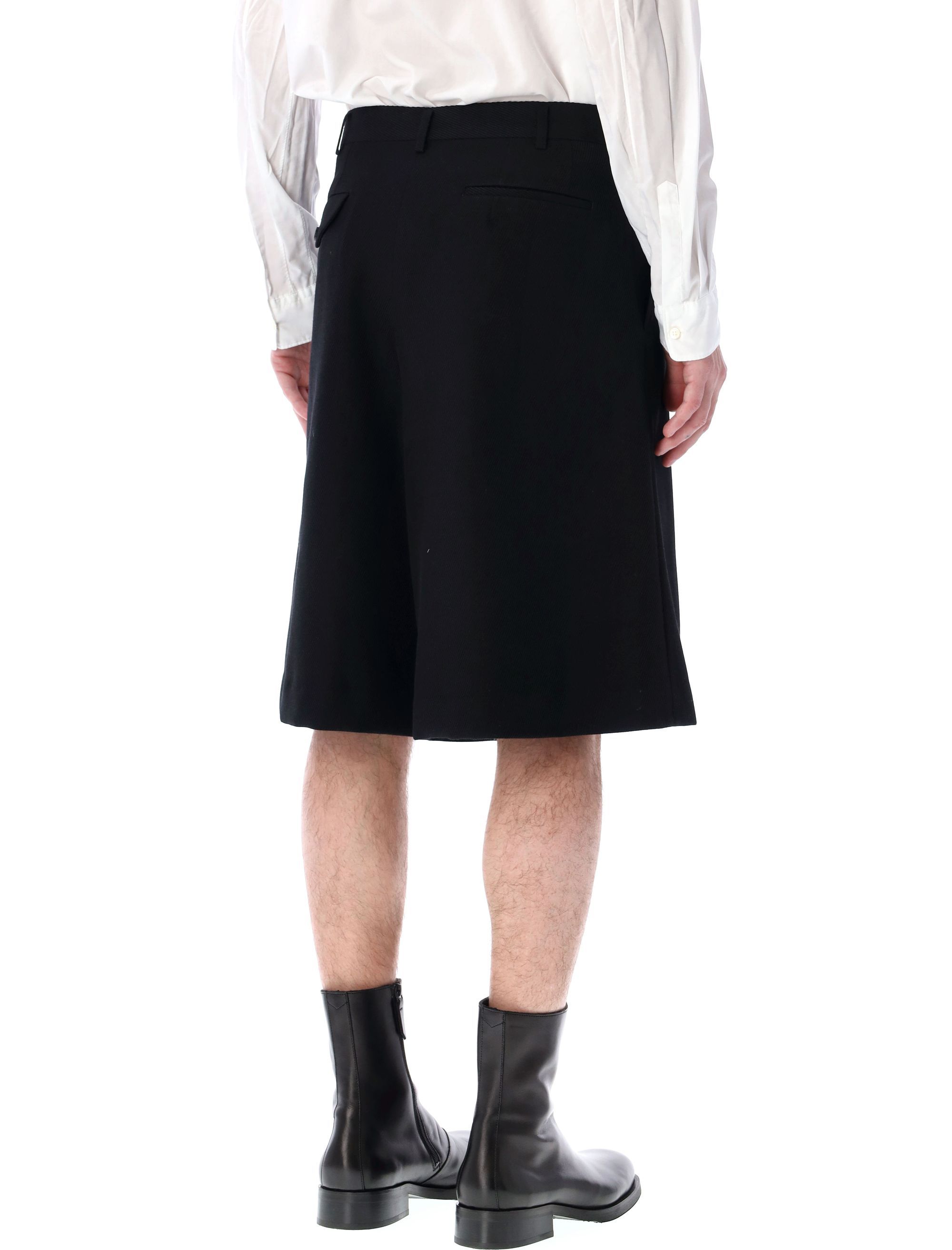 Comme des Garcons Homme Plus Shorts Black PMP0230511 (Comme Des Garçons Homme Plus / ショートパンツ ) | Comme Des Garçons Homme Plus (コムデギャルソン オムプリュス)(1)