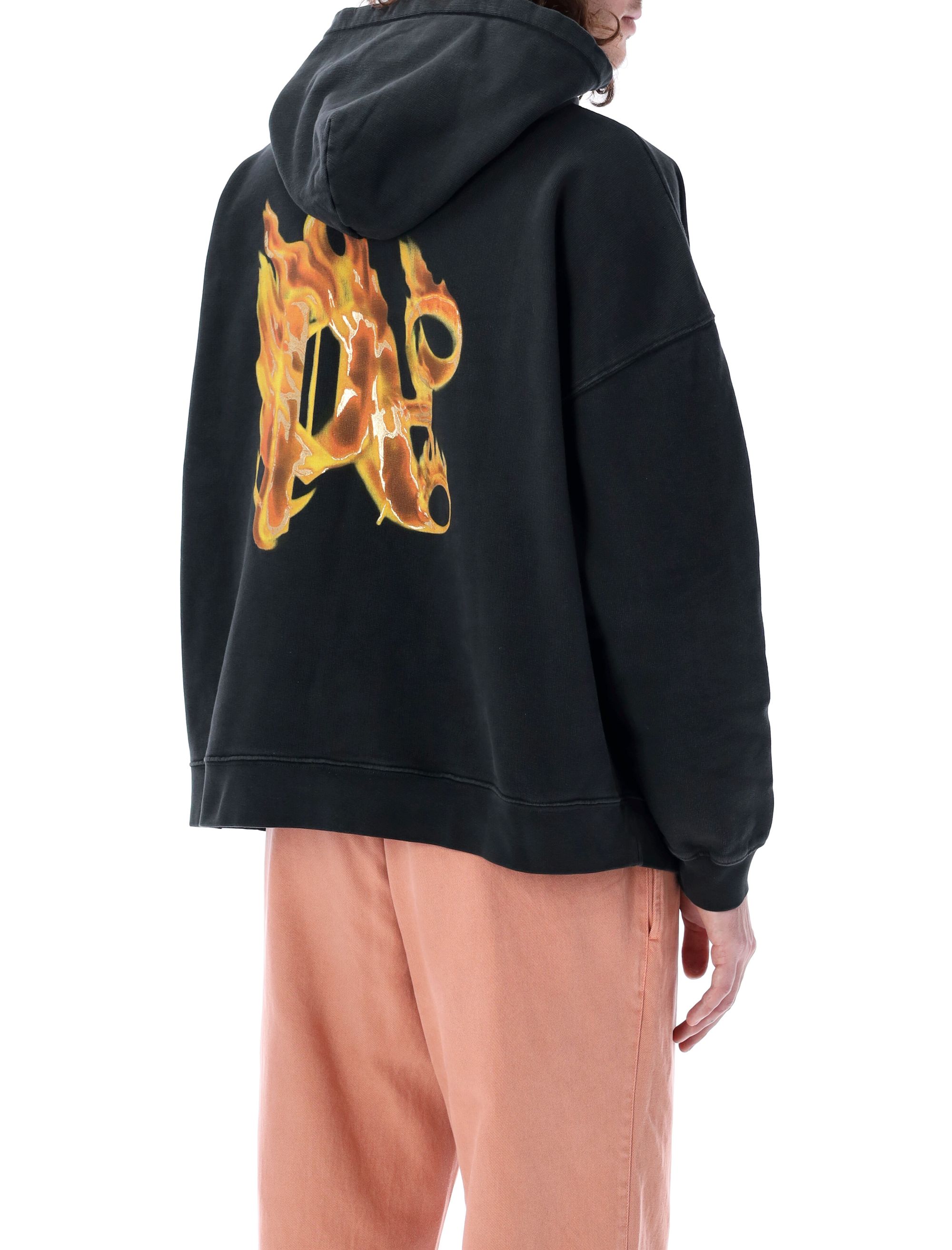 Palm Angels Clothing.... Black PMBB117R24FLE0031076 (Palm Angels / スウェット・フーディー ) | Palm Angels (パームエンジェルス)(1)